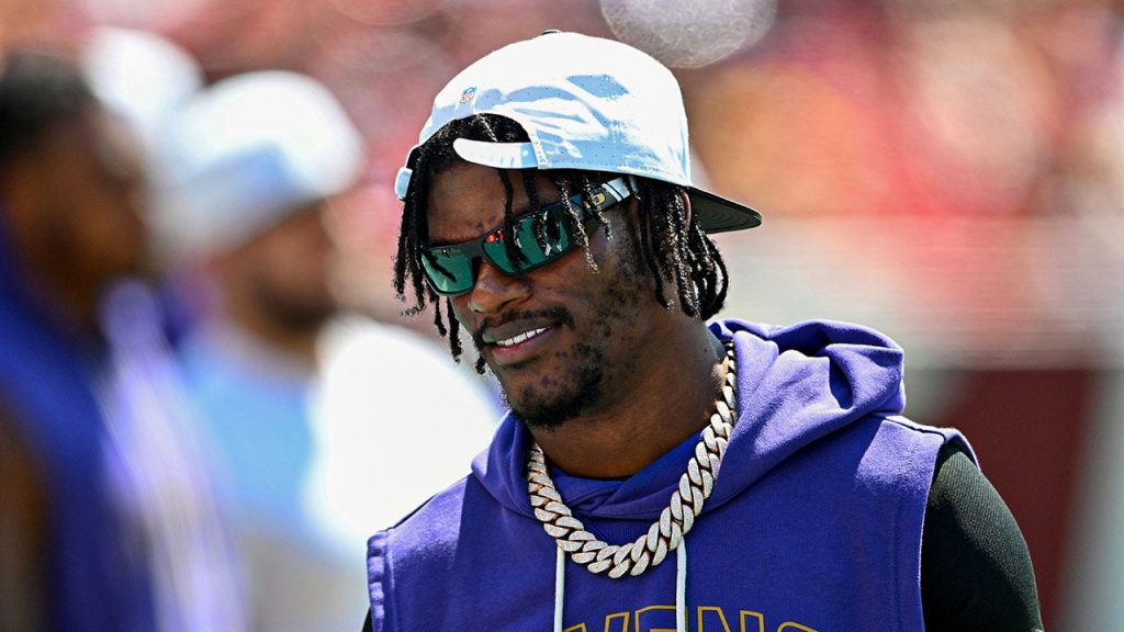 lamar jackson smiles