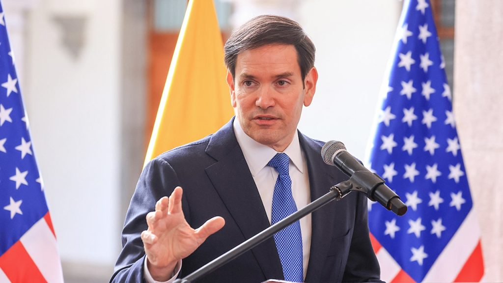 marco rubio ecuador terror narco drugs sept 2025
