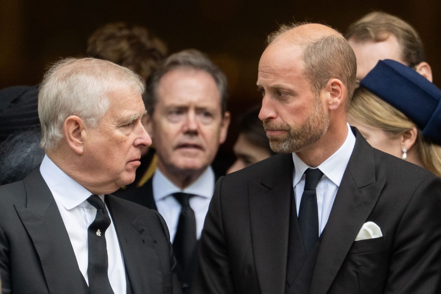 prince andrew talks prince william