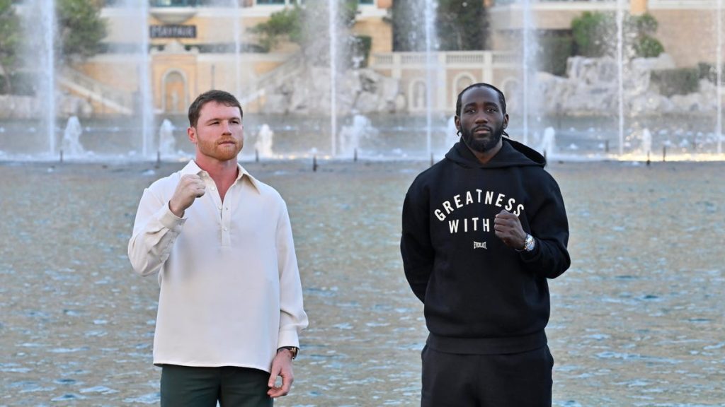 saul canelo alvarez and terence crawford