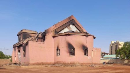 sudan church after attack