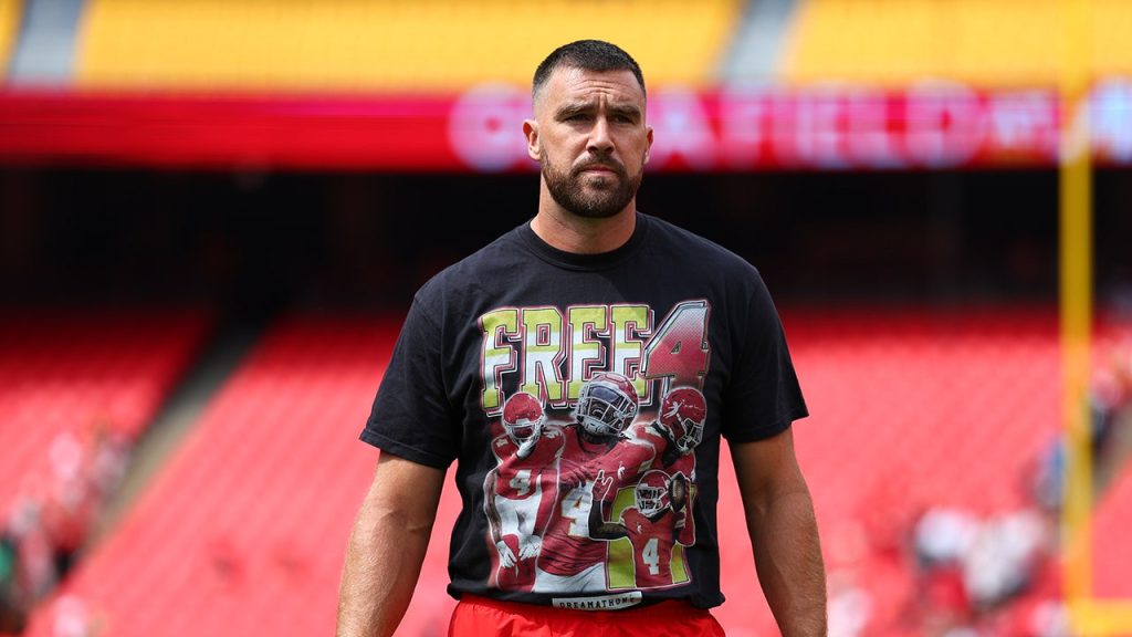 travis kelce pregame 91625