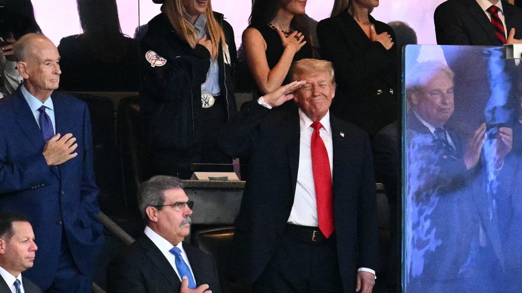 trump salute 911