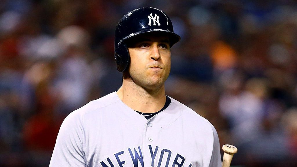 yankees mark teixeira looks on diamondbacks