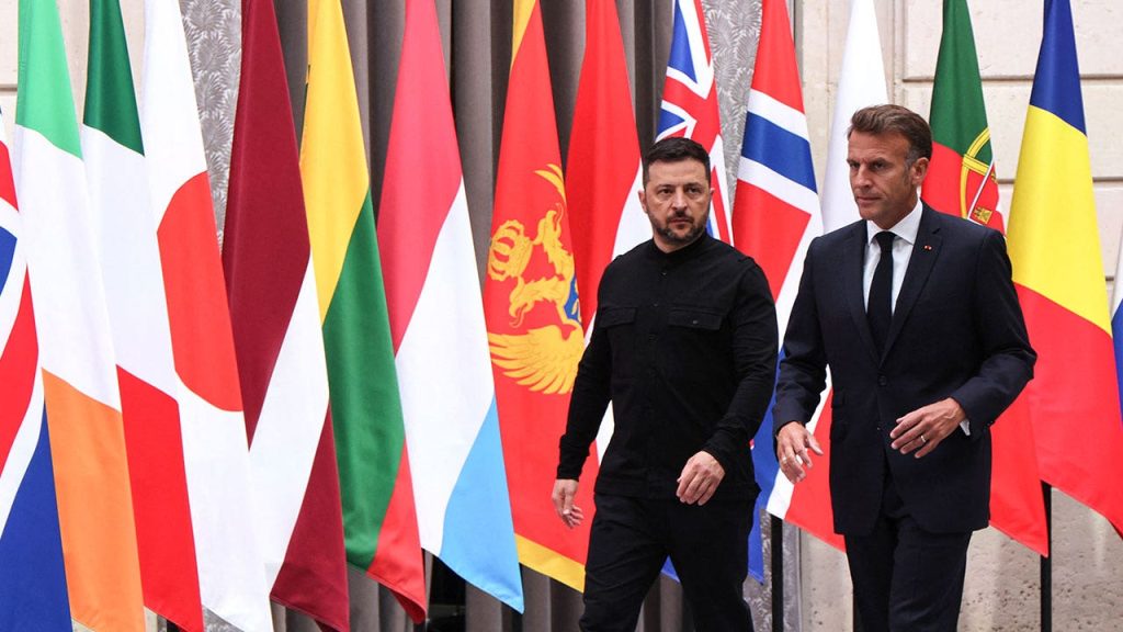 zelenskyy with macron